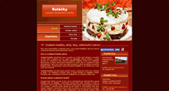 Desktop Screenshot of kolacky-kvalitne.cz
