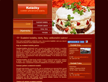 Tablet Screenshot of kolacky-kvalitne.cz